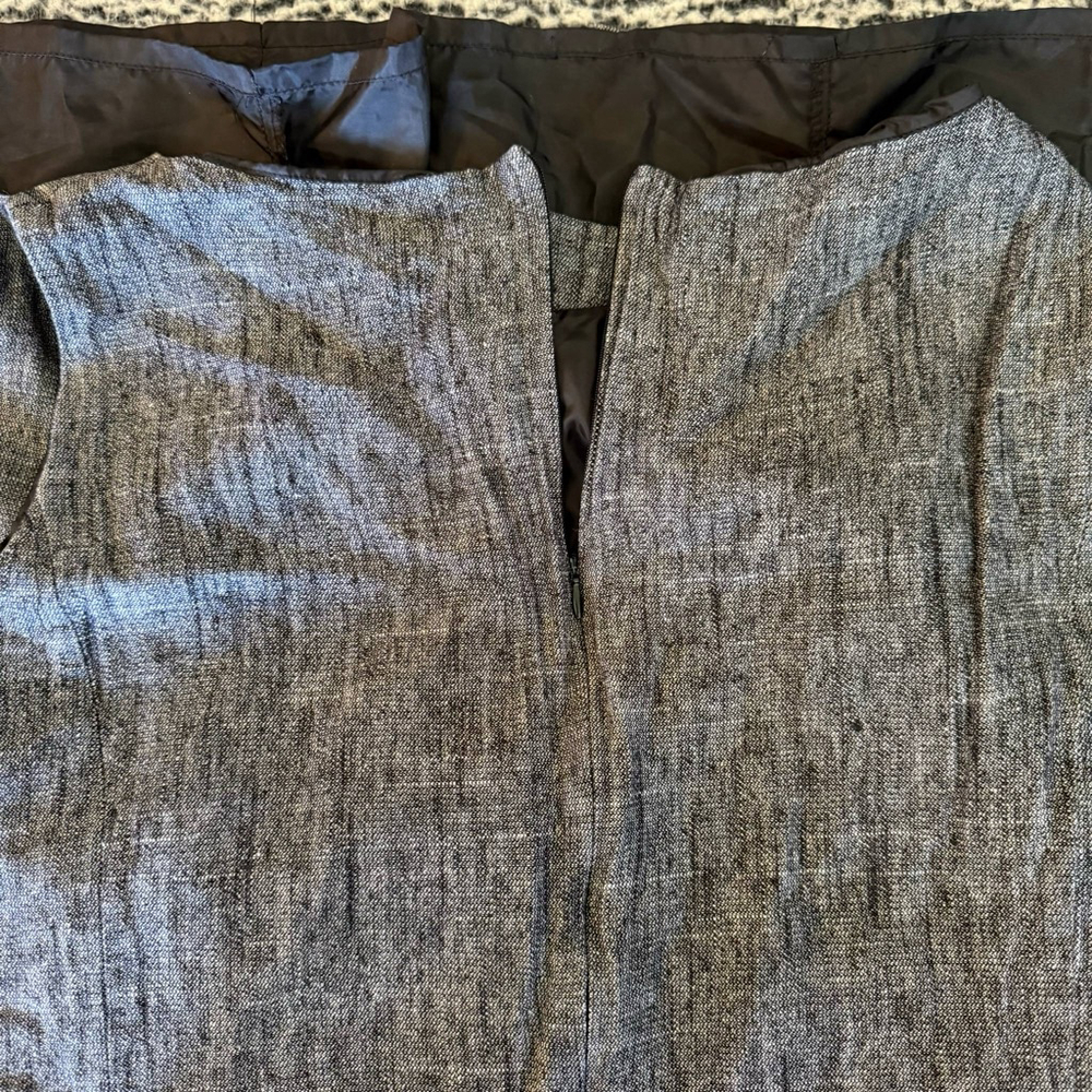 Women's Kasper Dress Size 22W Gray Sleeveless - Picture 5 of 8